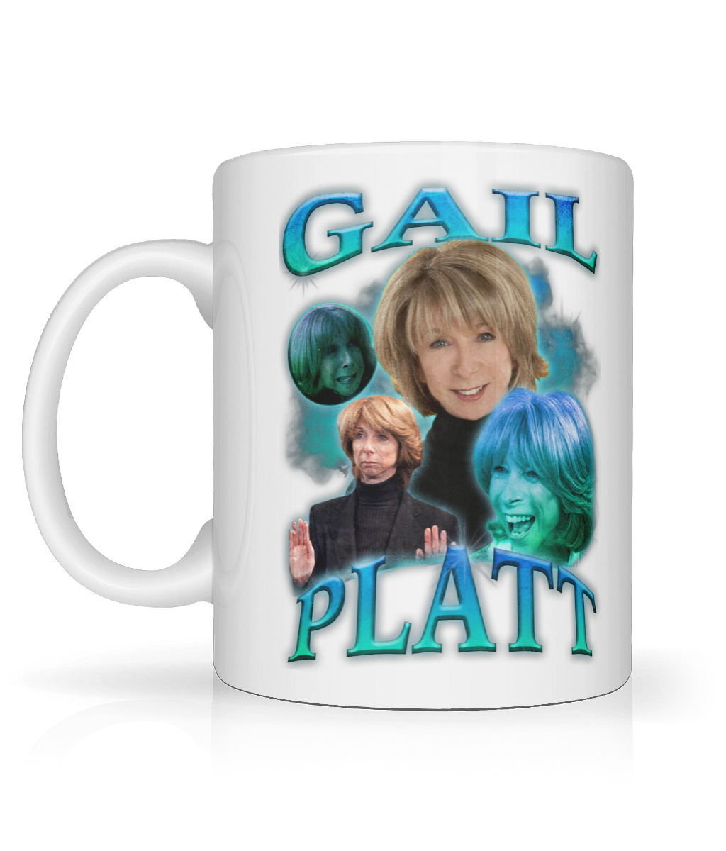 Divorced, Beheaded and Died 90's Montage Mug (Blue)