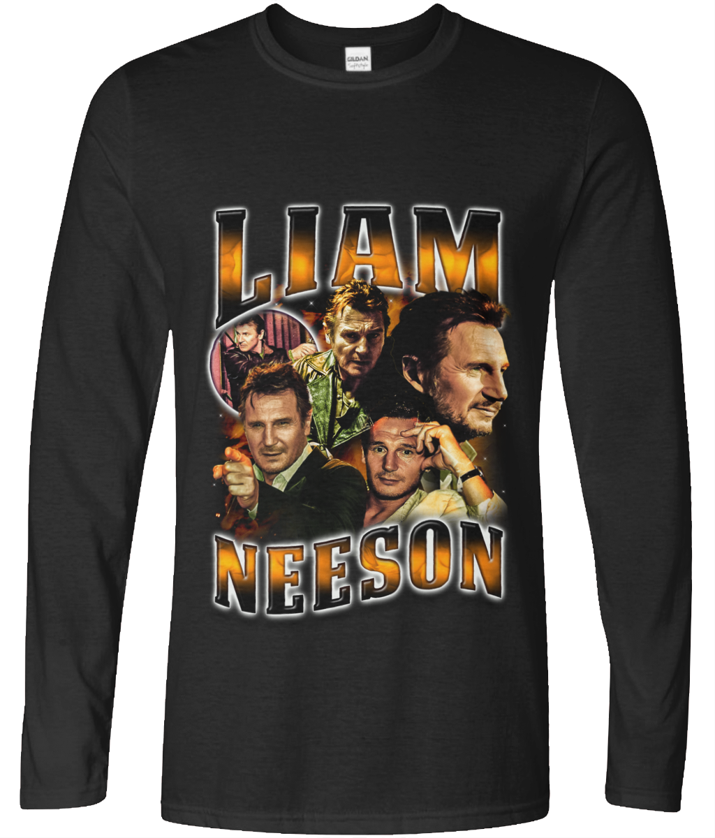 "I will find you" Long Sleeve 90's Montage Tee