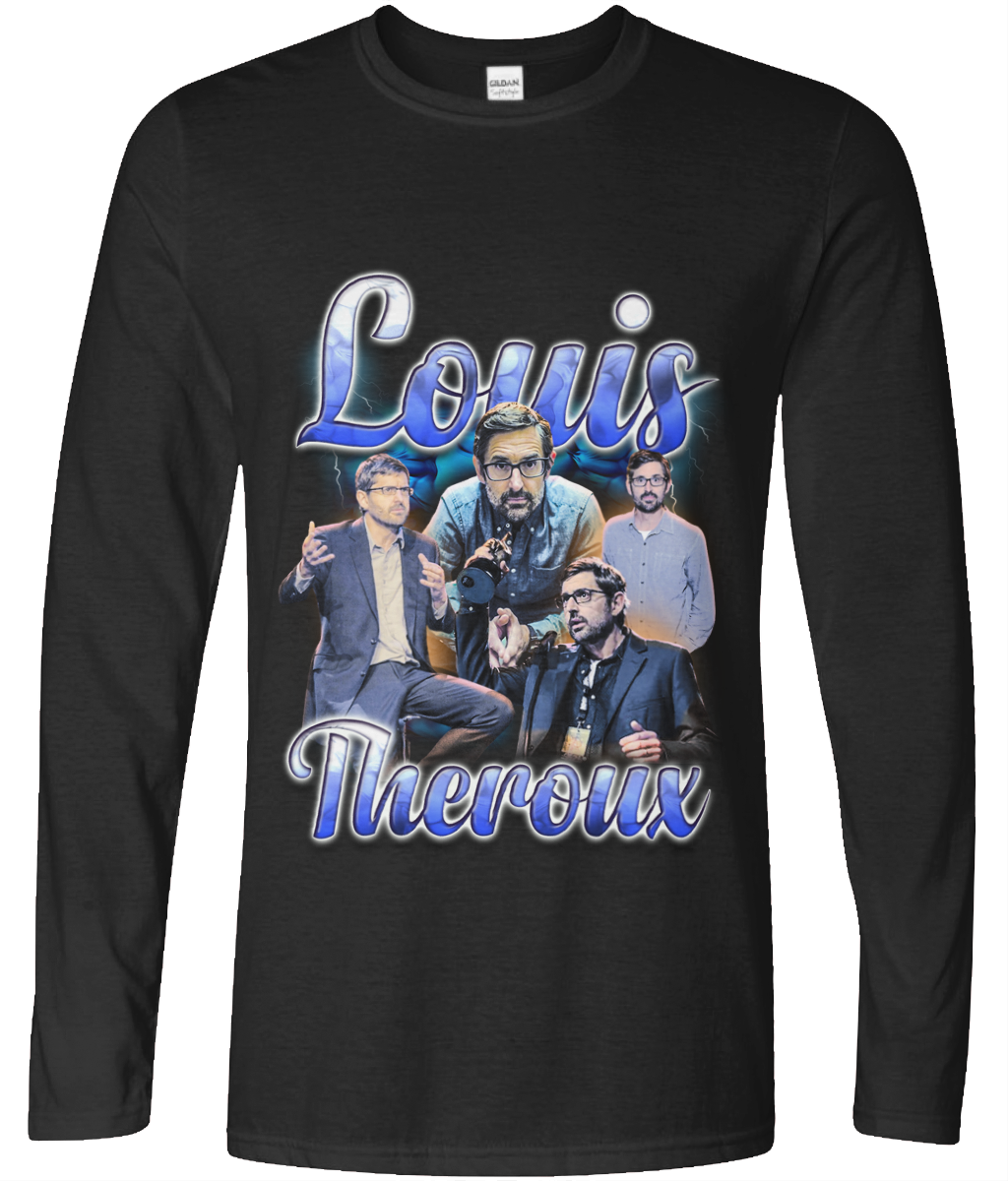 Documentary Dude Long Sleeve 90's Montage Tee