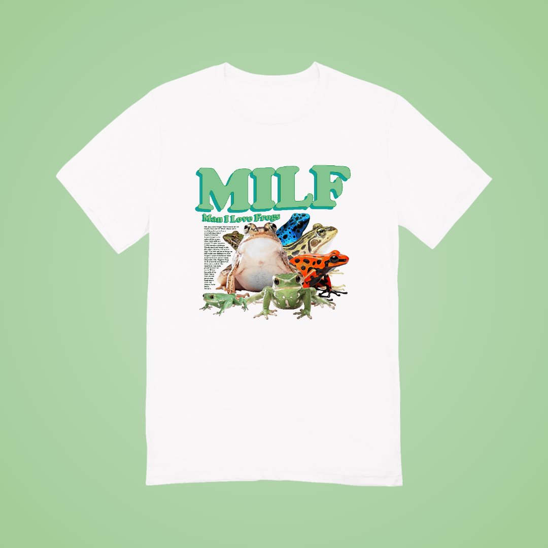 Man I Love Frogs Graphic Tee
