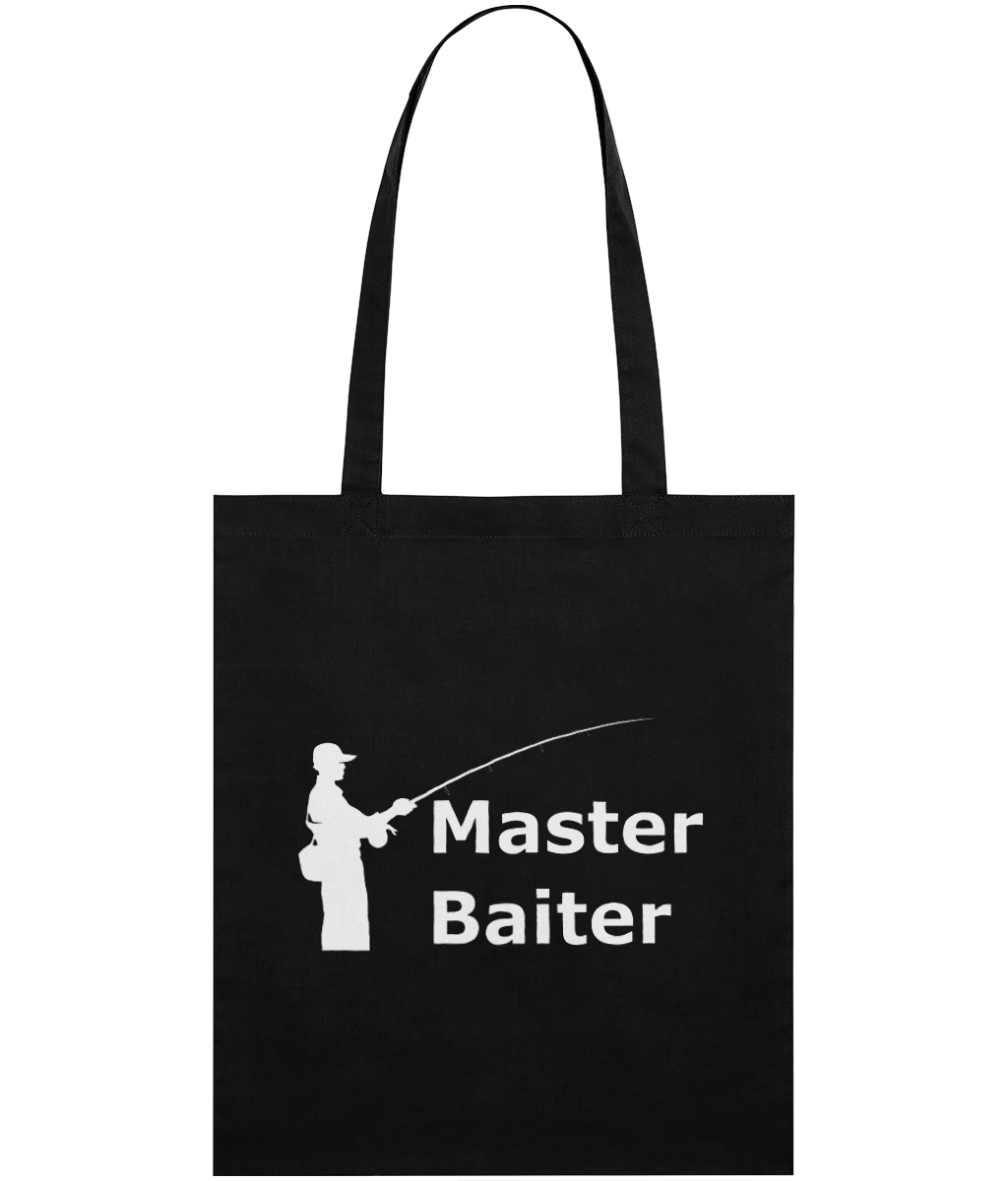 Master Baiter 🧍♂️ Text Tote Bag