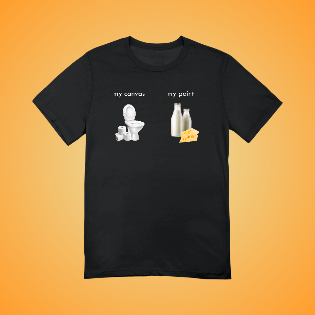 My Canvas, My Paint Graphic Tee