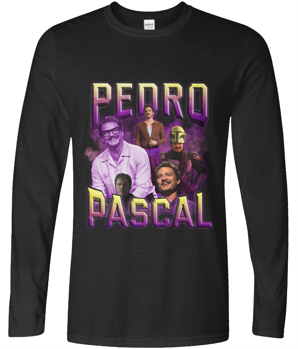 Save a Horse Ride a Cowboy Long Sleeve 90's Montage Tee