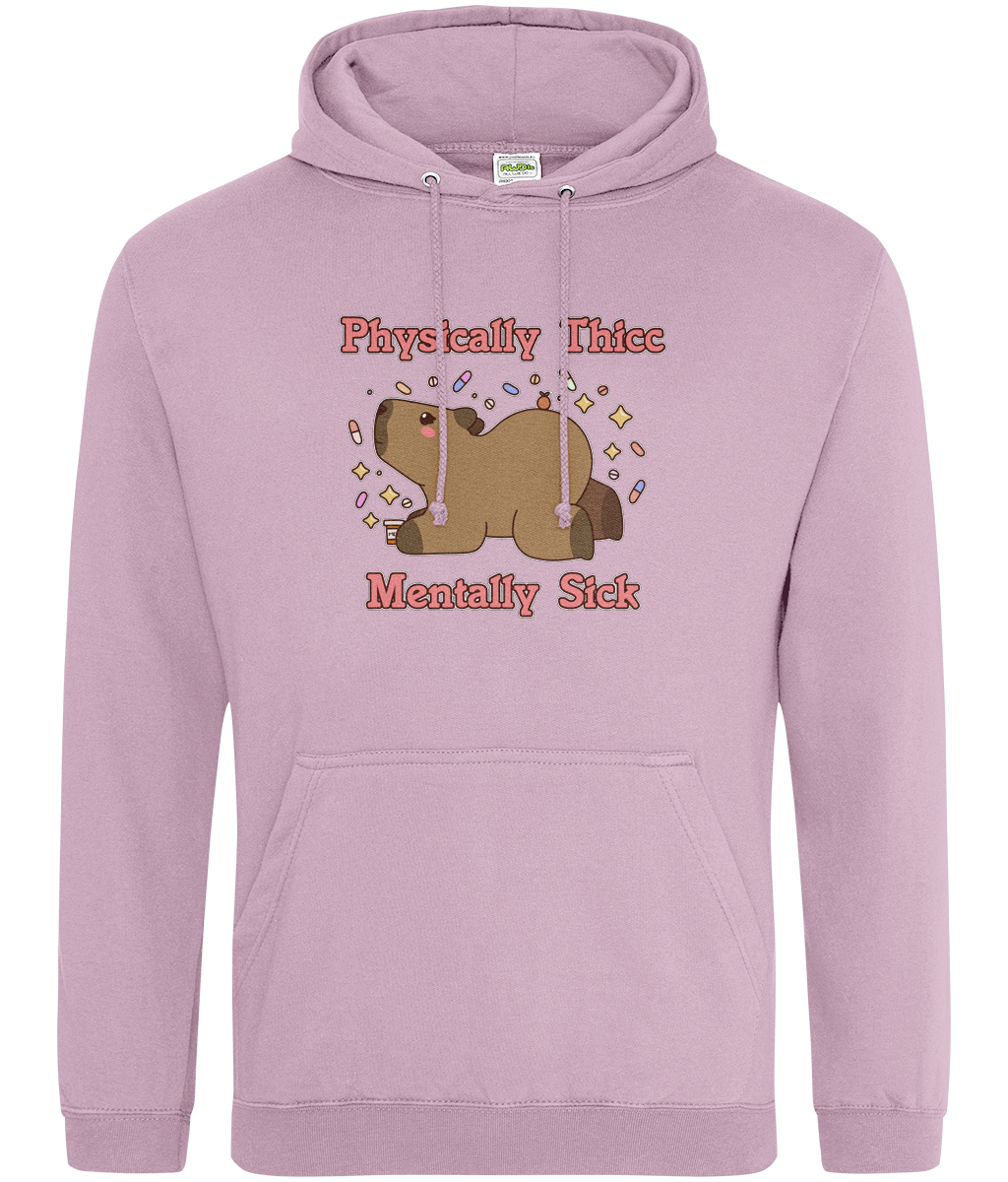 Physically Thicc Graphic Hoodie