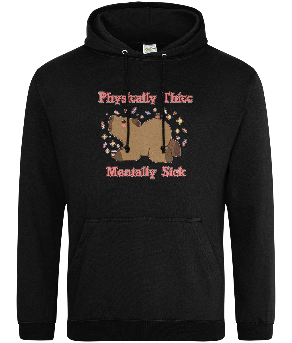 Physically Thicc Graphic Hoodie