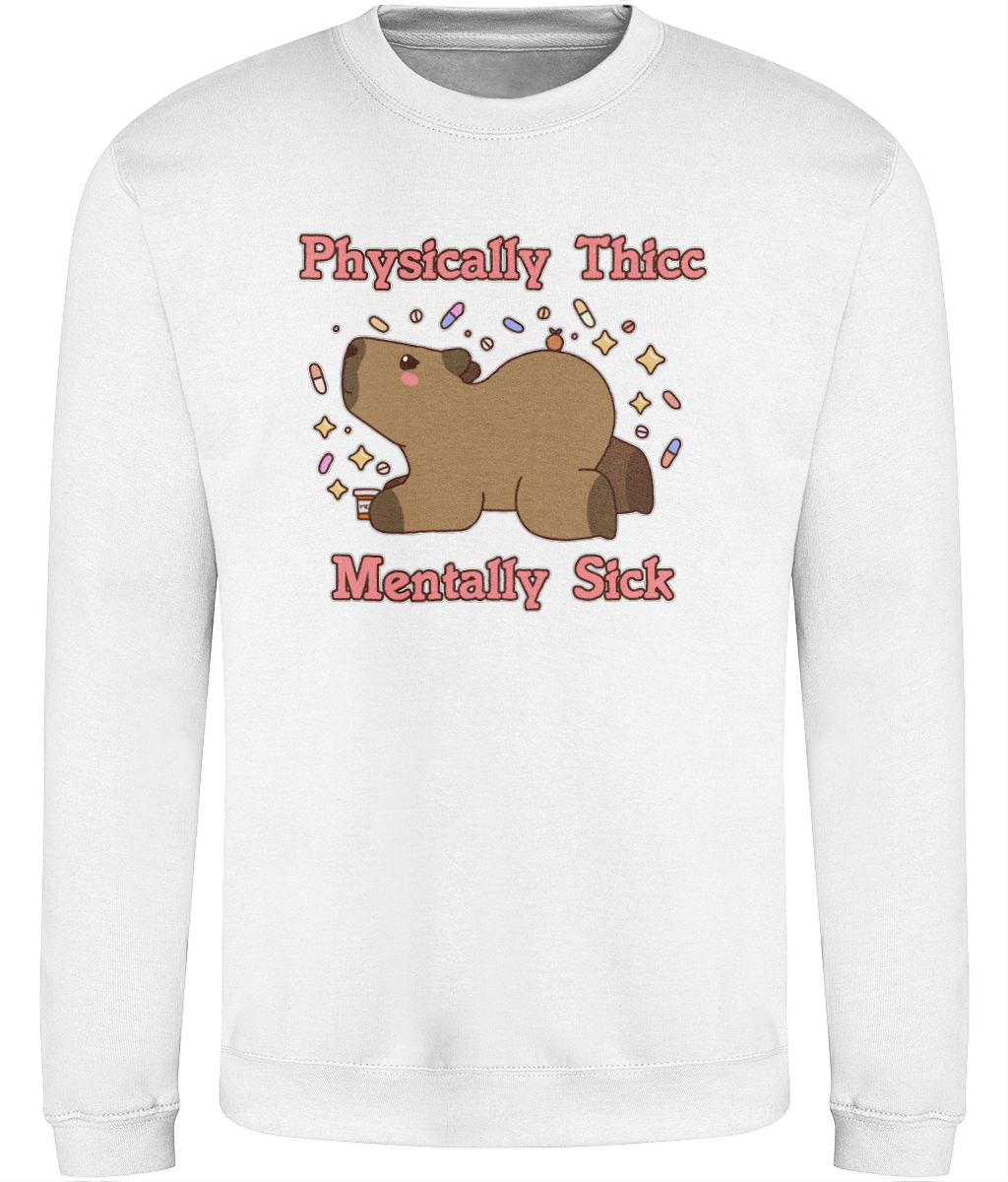 Physically Thicc Graphic Sweatshirt