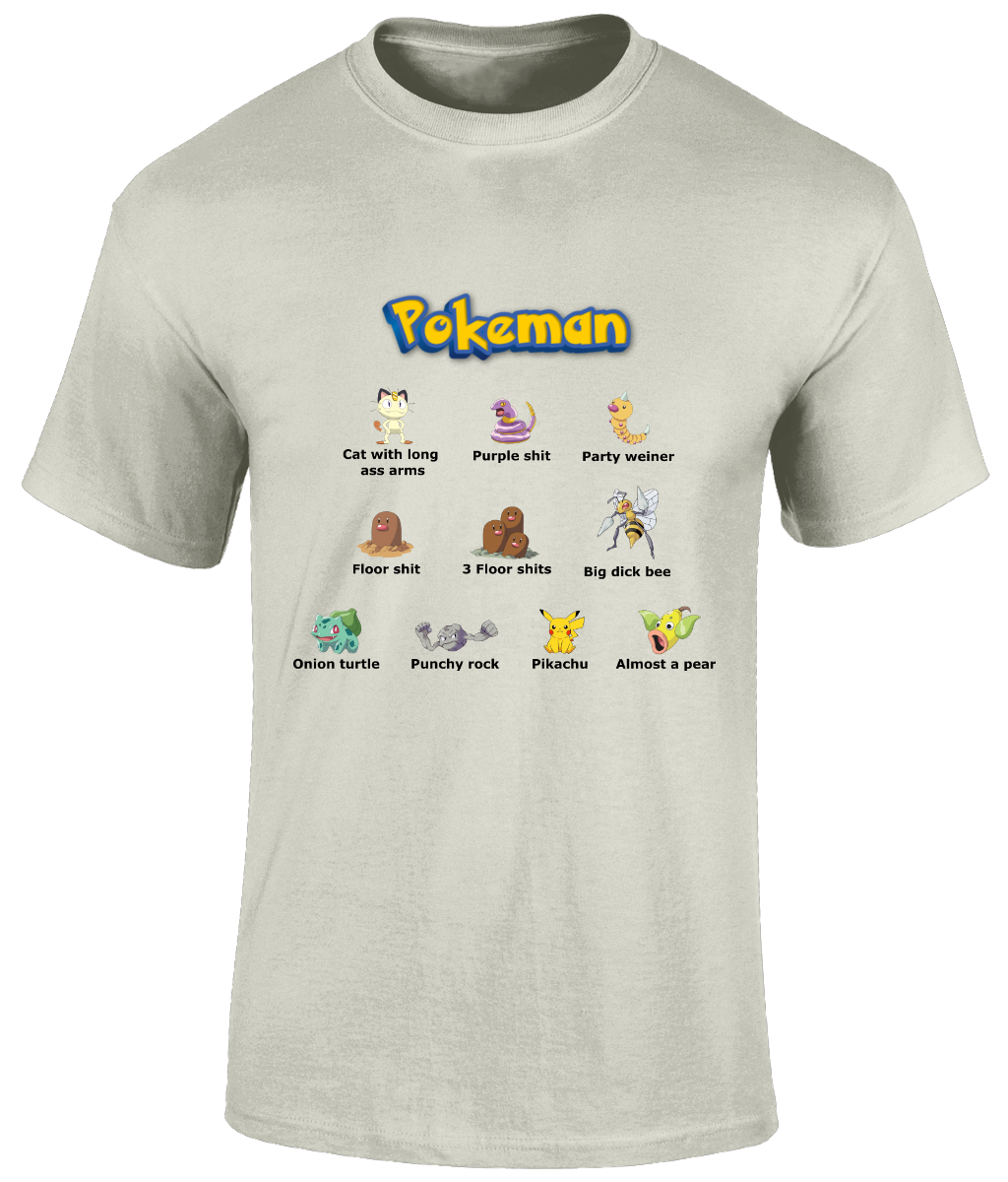 Pokeman Graphic Tee