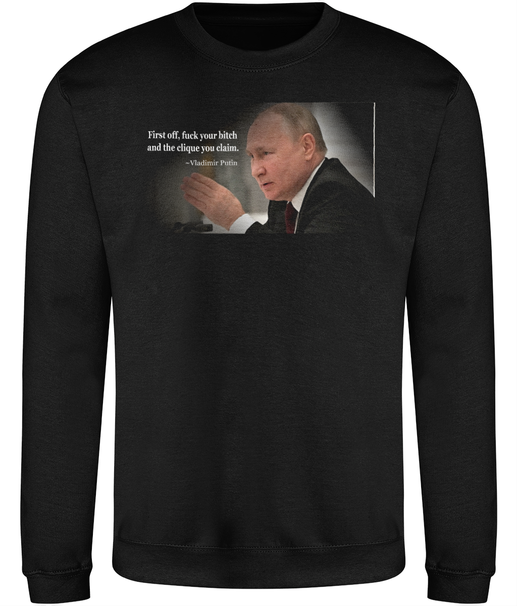 First Off Graphic Sweatshirt