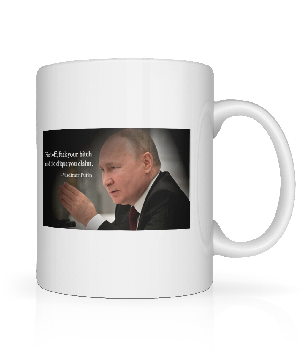 First Off Graphic Mug