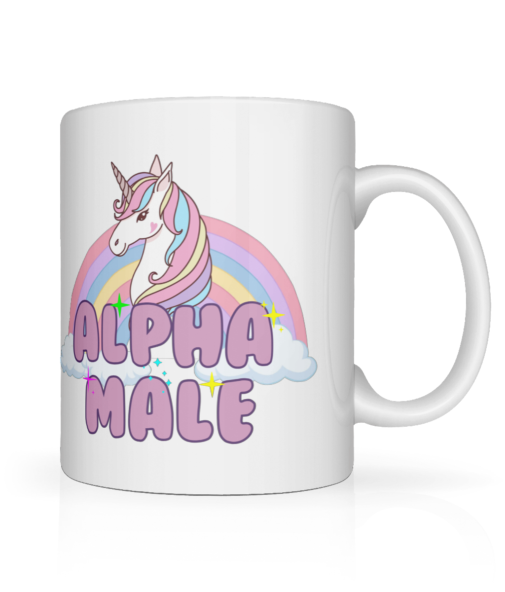 Alpha Male Graphic Mug