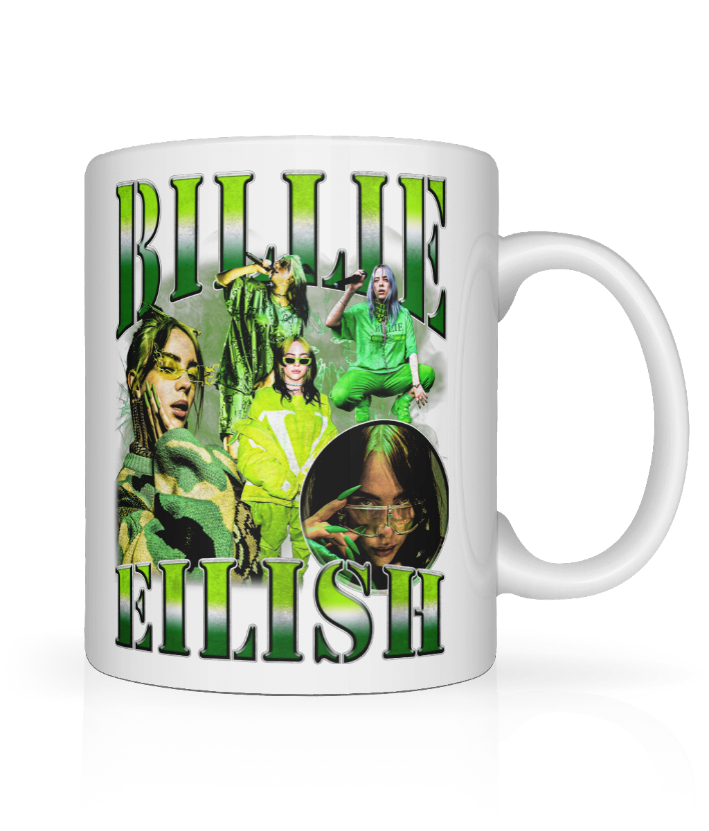 Billy Eyelash 90's Montage Mug