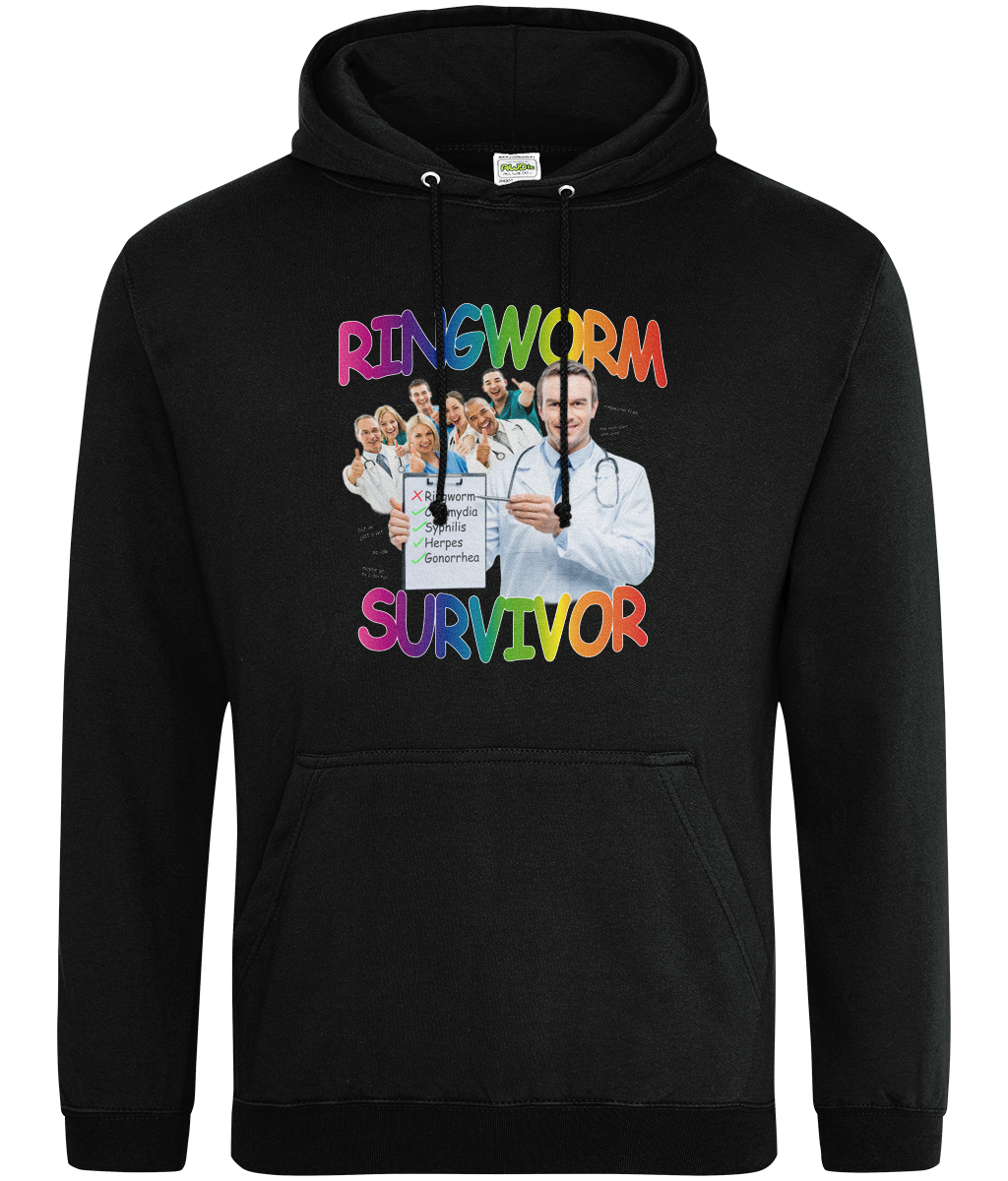 Ringworm Survivor Graphic Hoodie