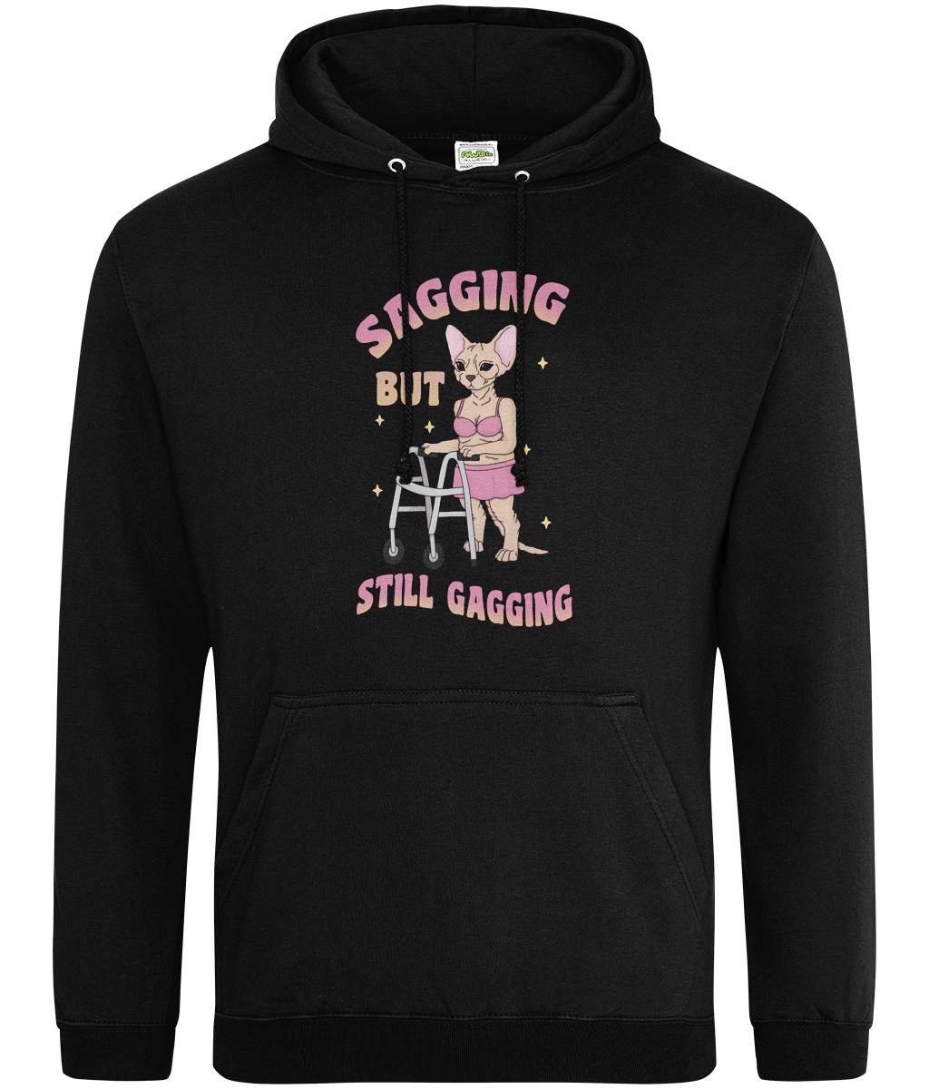 Sagging But Still Gagging Graphic Hoodie