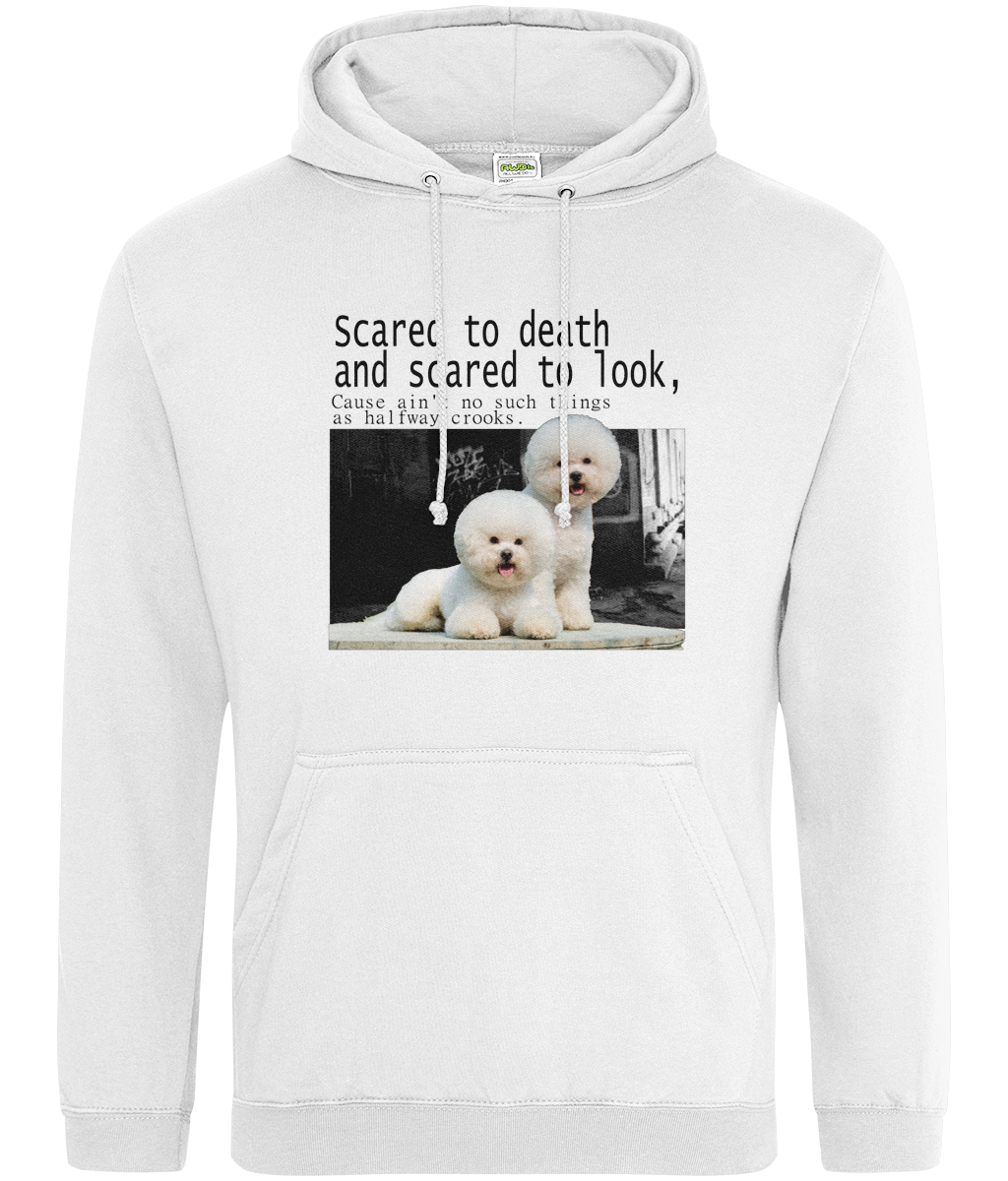 Scared To Death and Scared To Look Graphic Hoodie