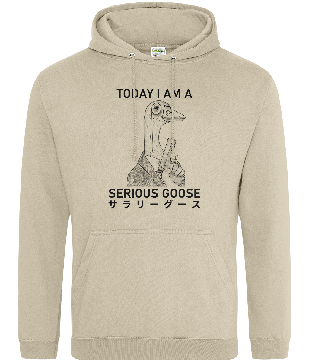 Serious Goose Graphic Hoodie