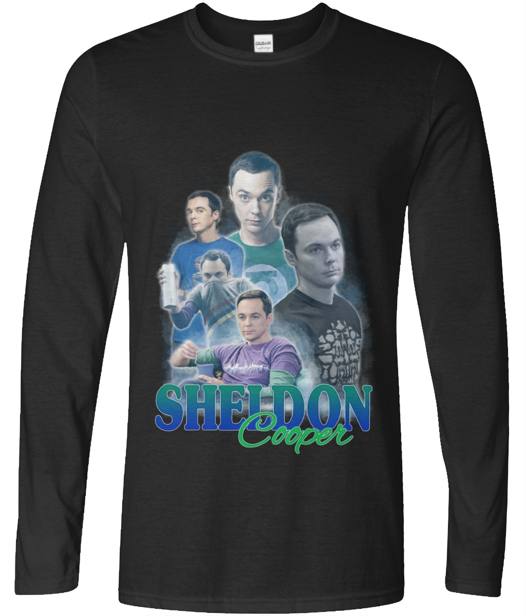 A Child Genius Long Sleeve 90's Montage Tee