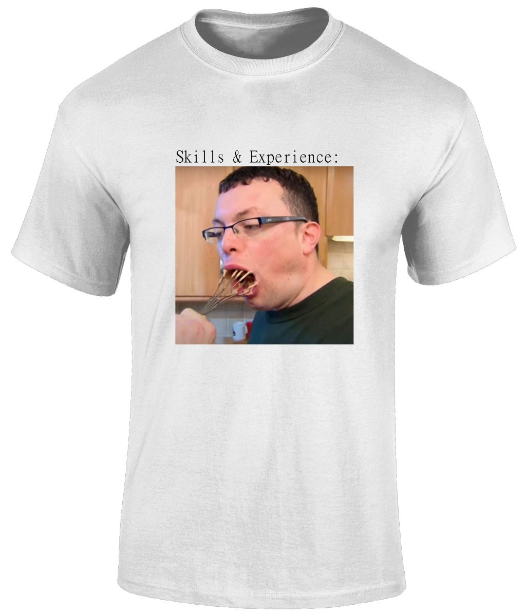 Skills and Experience Graphic Tee