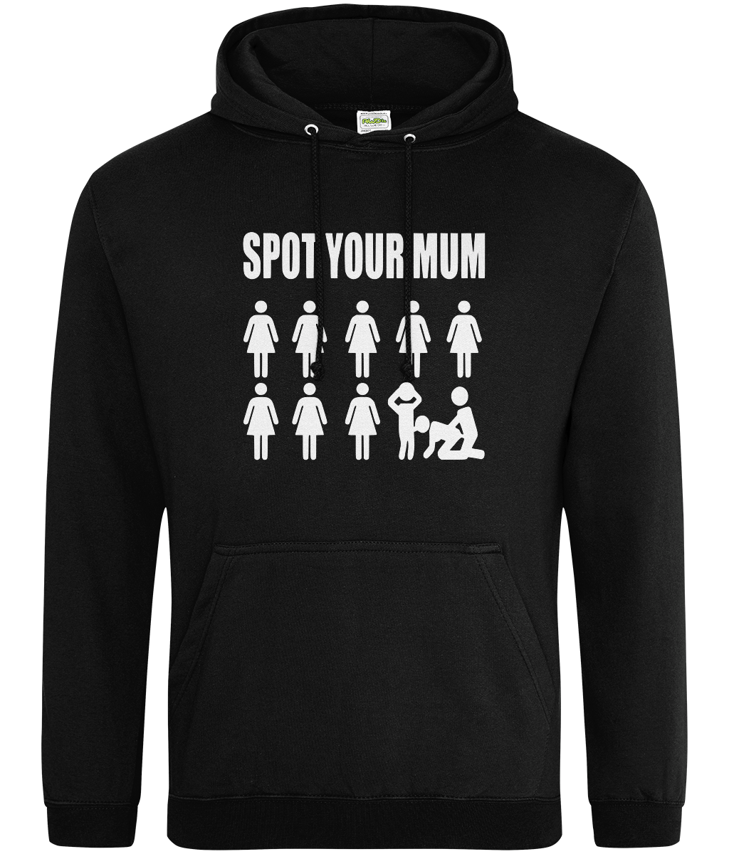 Spot Your Mum Graphic Hoodie