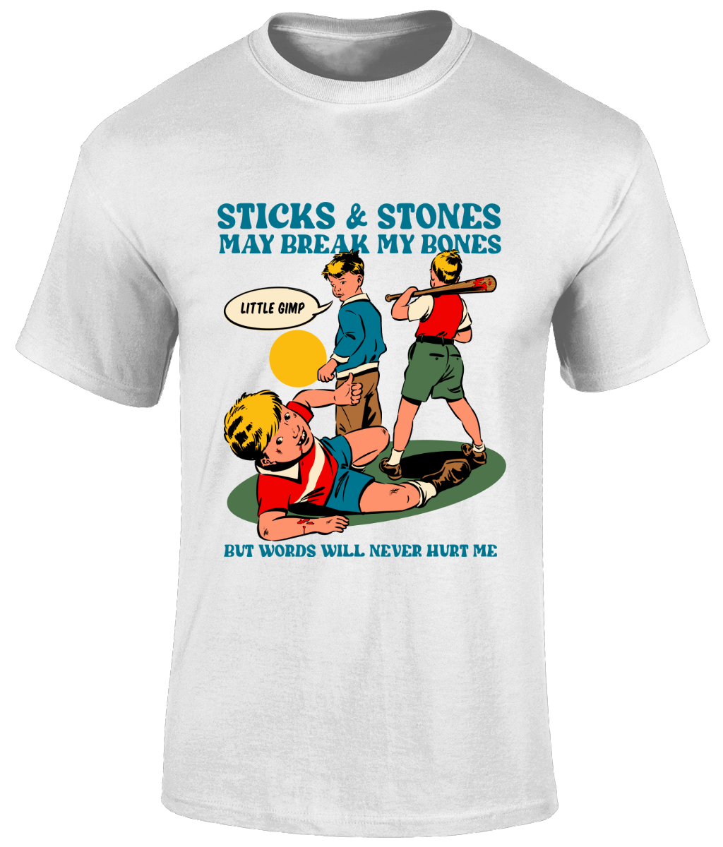 Sticks and Stones Graphic Tee