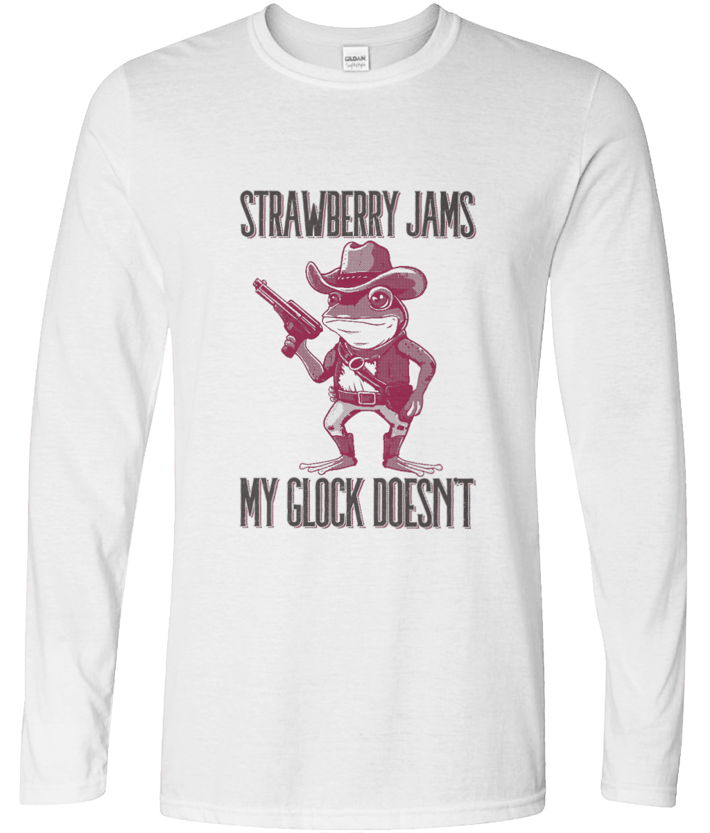 My Strawberry Jams Long Sleeve Graphic Tee