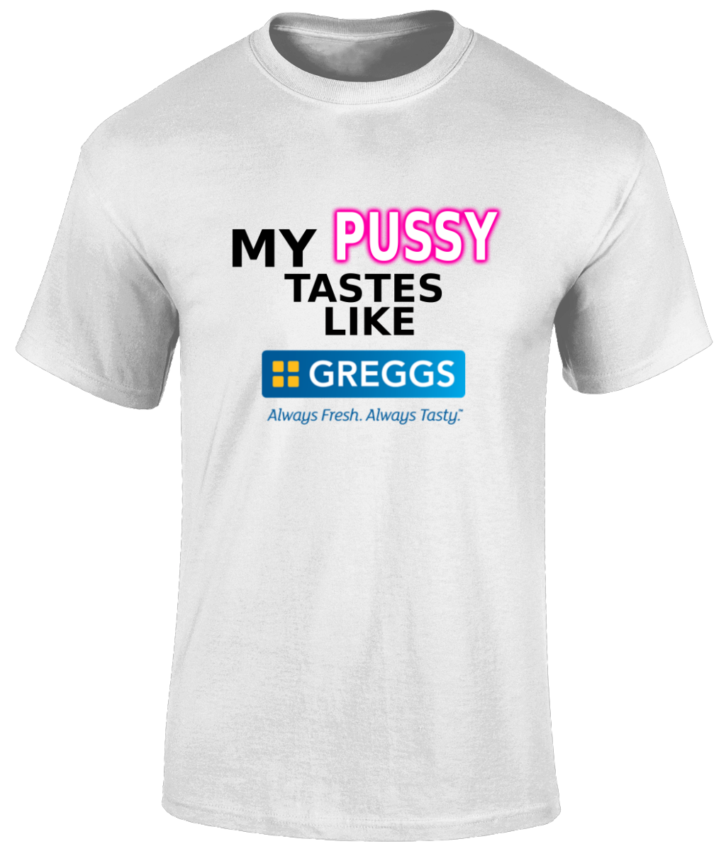 Tastes Like Greggs Graphic Tee