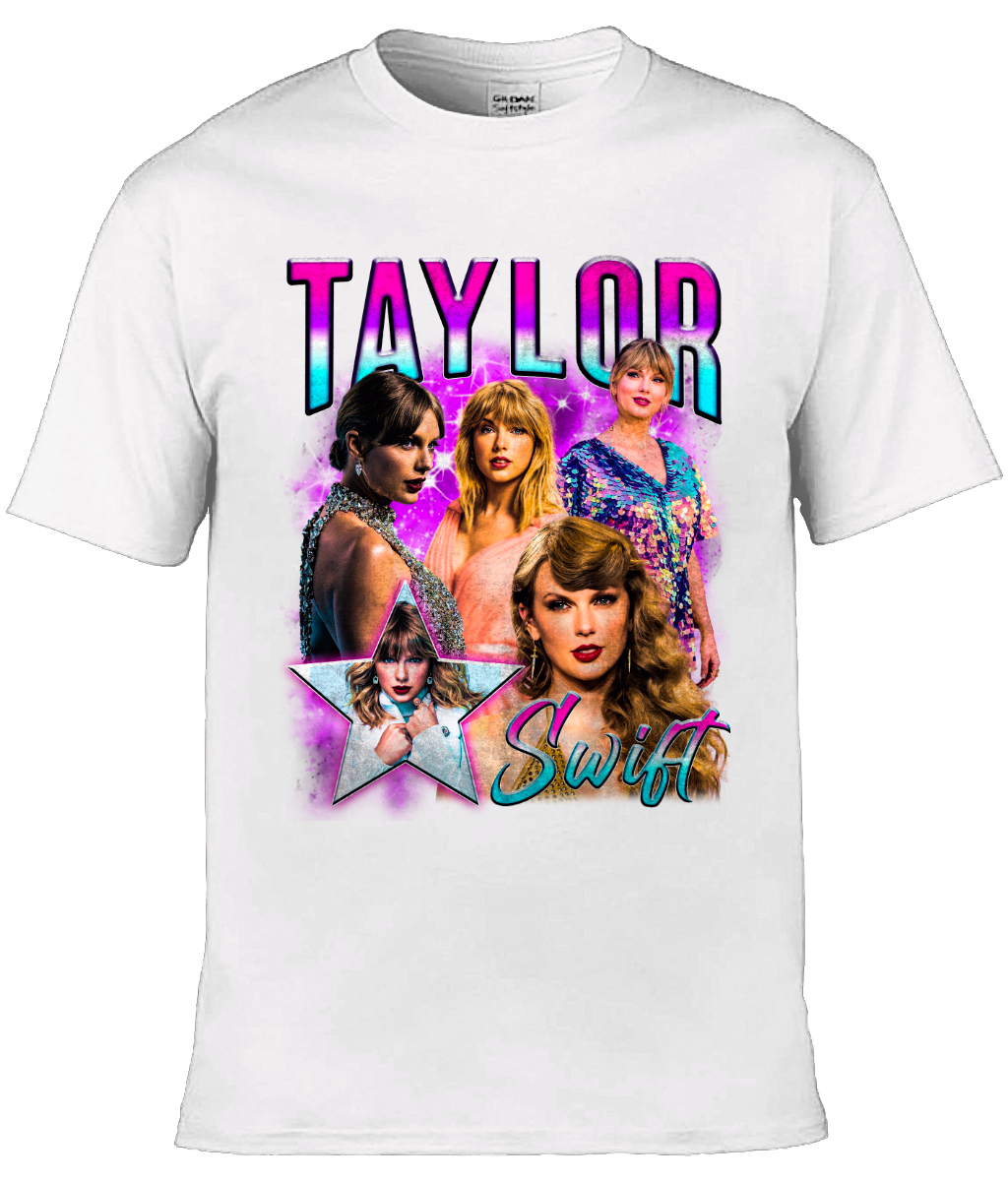 She used to be a Country Singer 90's Montage Tee