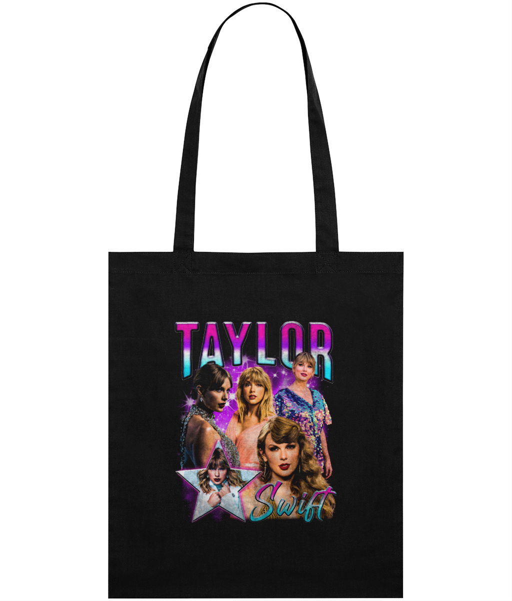 She used to be a Country Singer 90's Montage Tote Bag