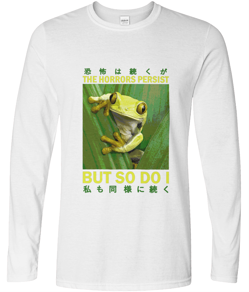 The Horrors Persist Long Sleeve Graphic Tee