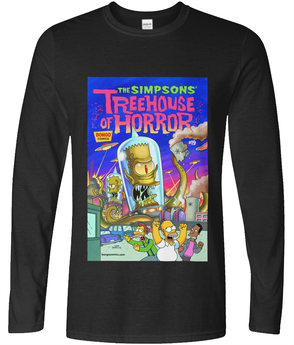 Treehouse of Horror Long Sleeve Graphic Tee
