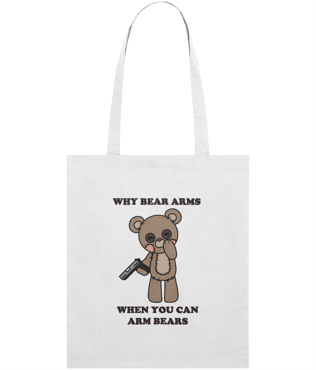Arm Bears Graphic Tote Bag