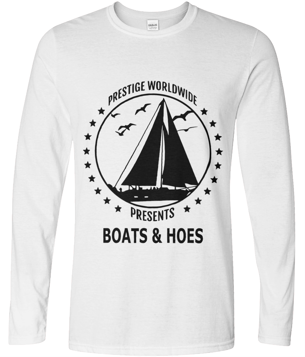 Boats and Hoes Long Sleeve Graphic Tee