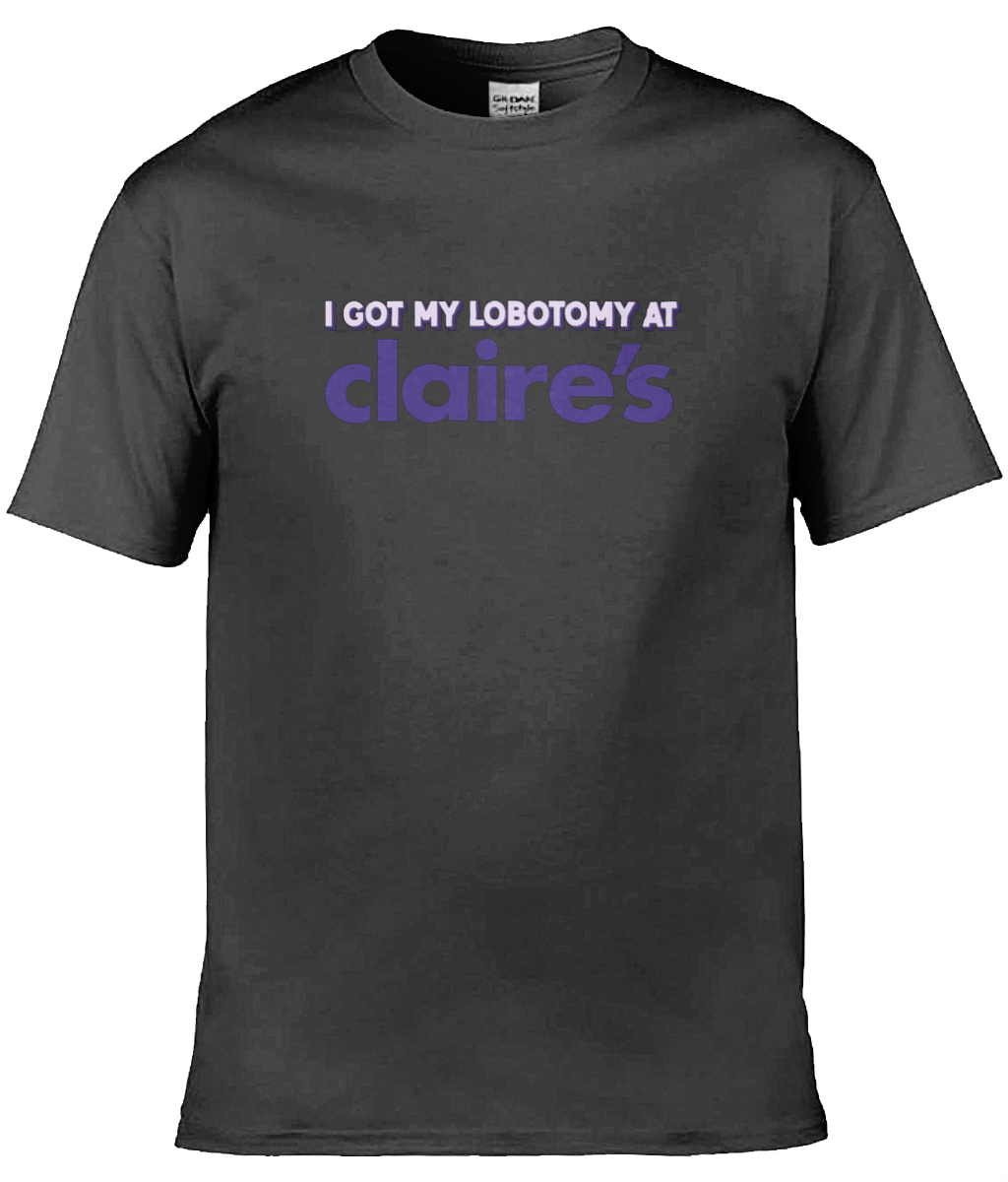 Claire's Lobotomy Text Tee