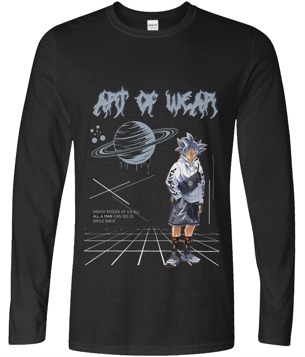 Art of Wear, Dragon Ball Z inspired Long Sleeve Graphic Tee