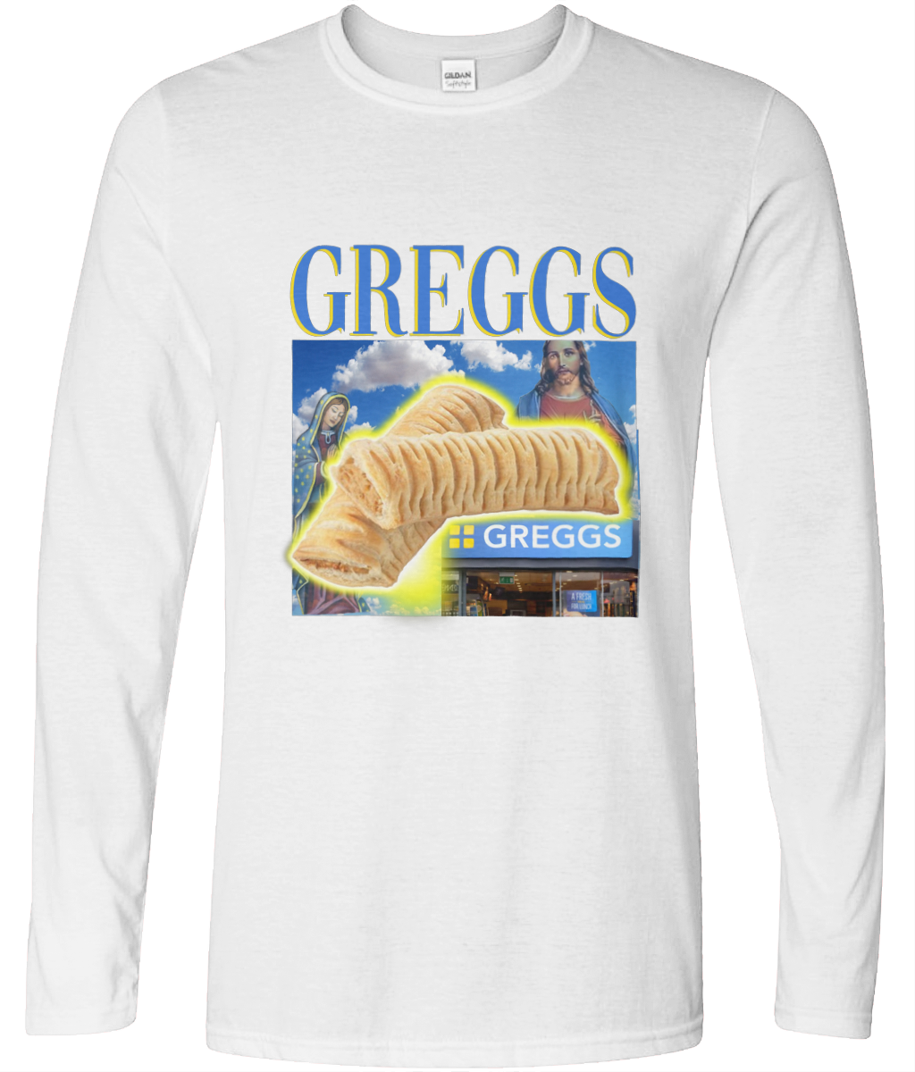 Greggs Long Sleeve Graphic Tee