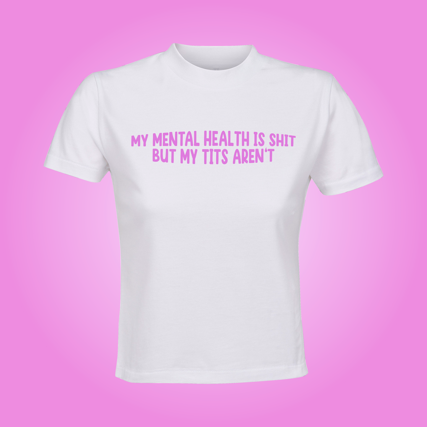 Mental Health is Shit Crop Top