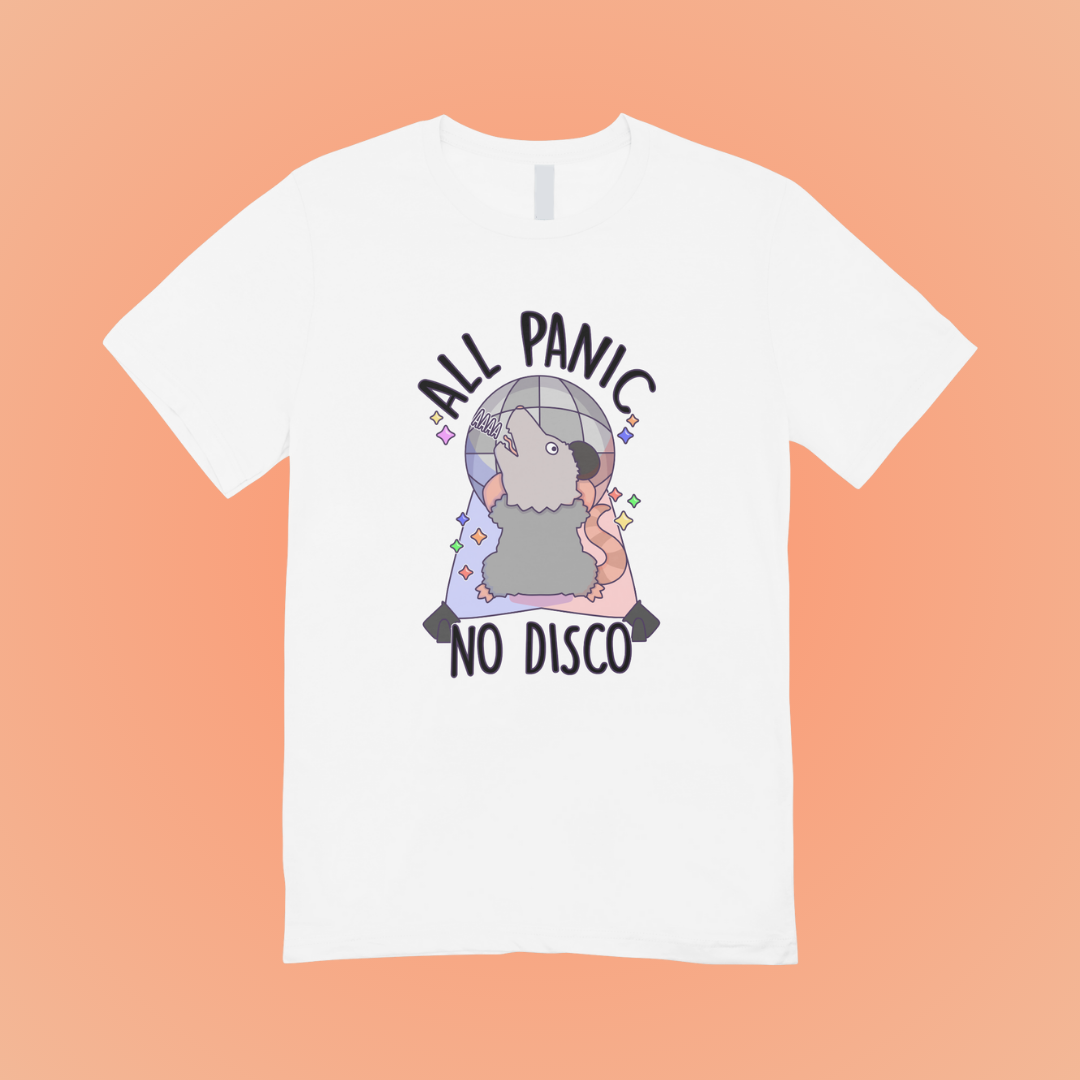 All Panic No Disco Graphic Tee
