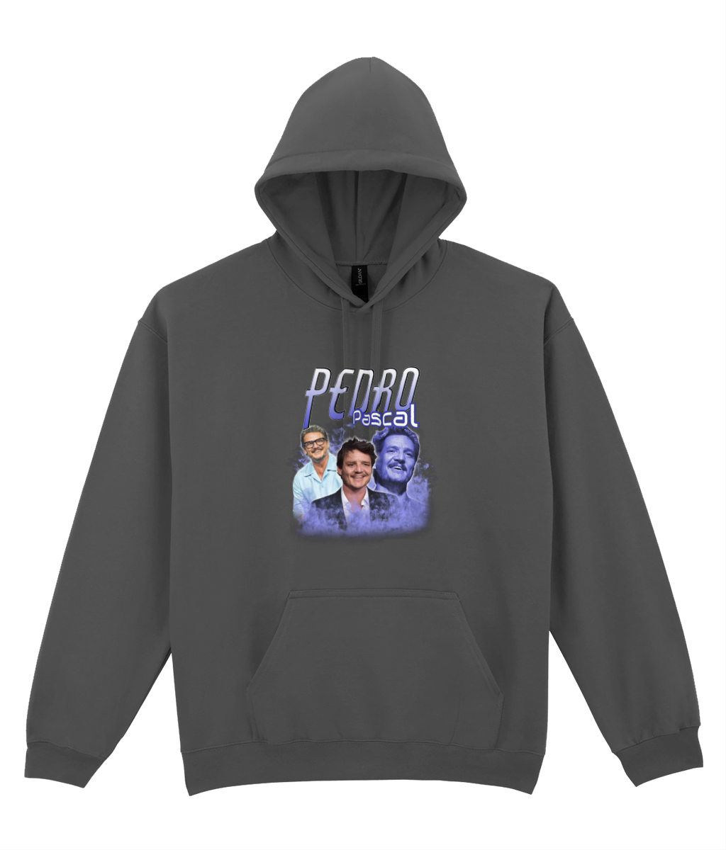 Save a Horse Ride a Cowboy 90's Montage Hoodie (in blue flavour)