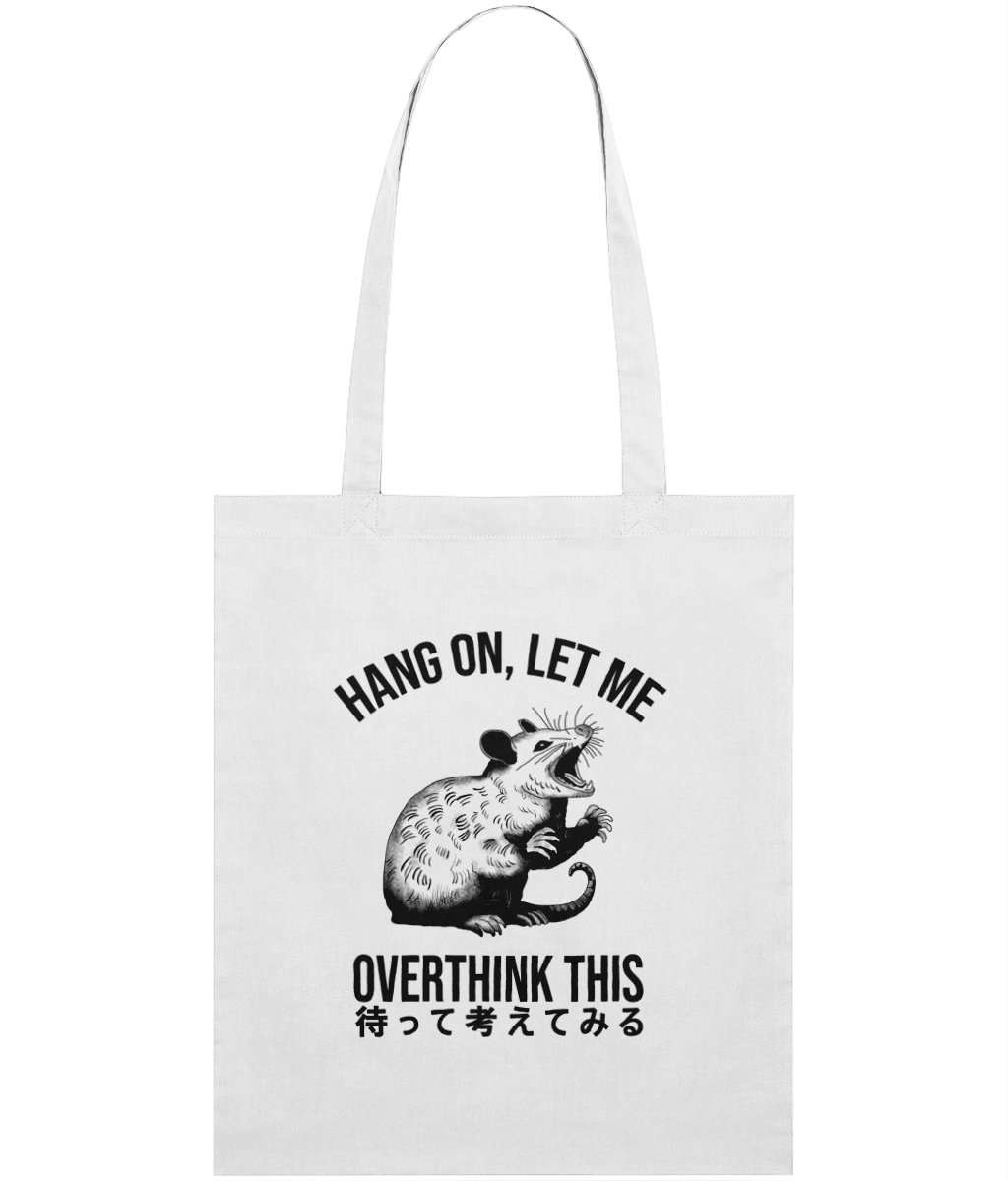Let Me Overthink This Graphic Tote Bag