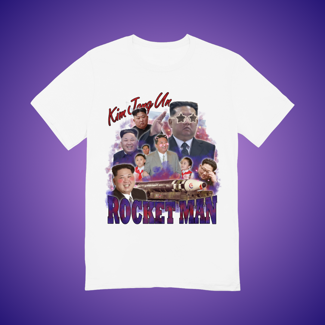 Rocket Man 90's Montage Tee