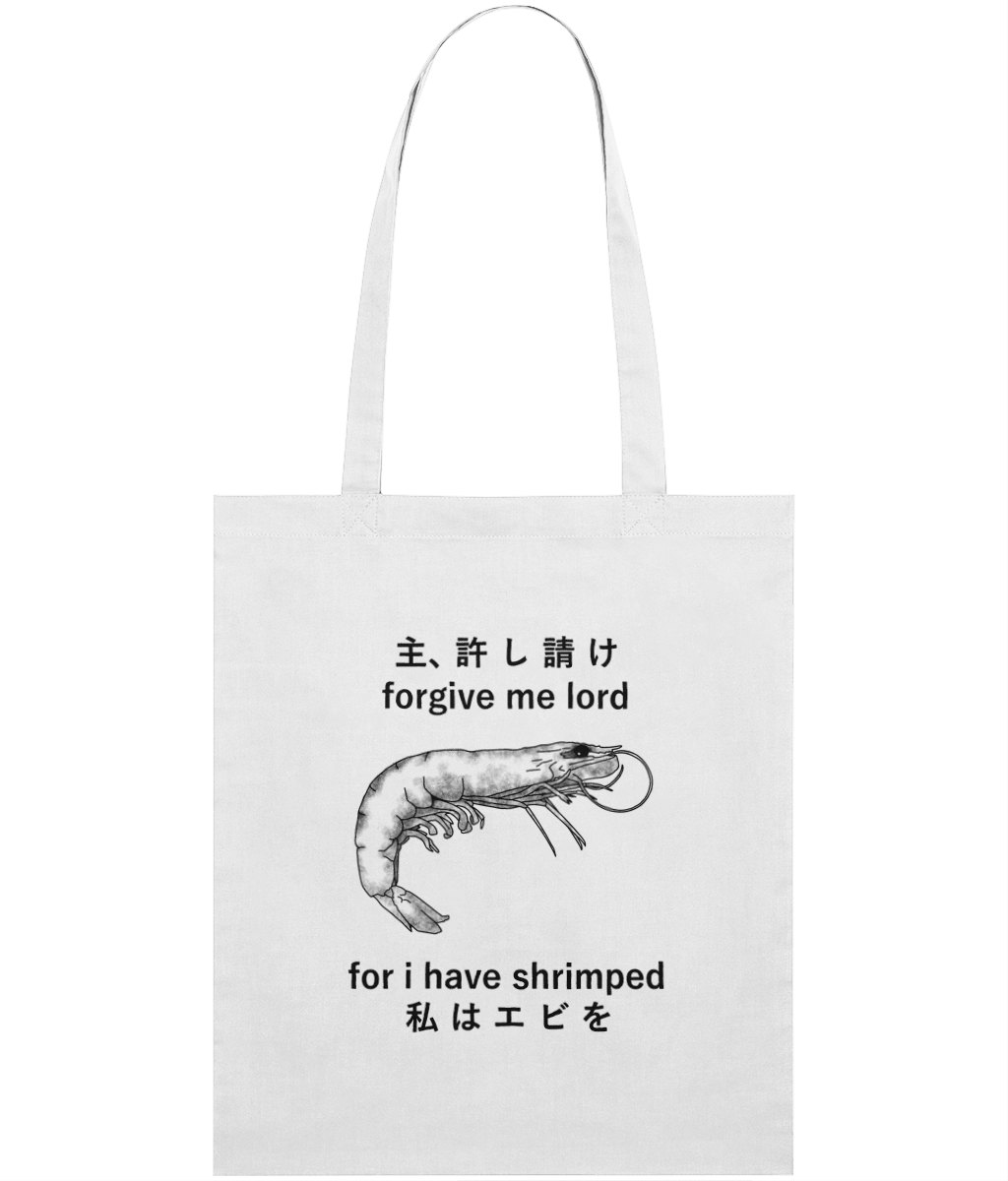 Forgive Me Graphic Tote Bag