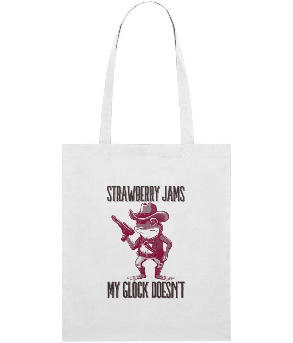 Strawberry Jams Graphic Tote Bag