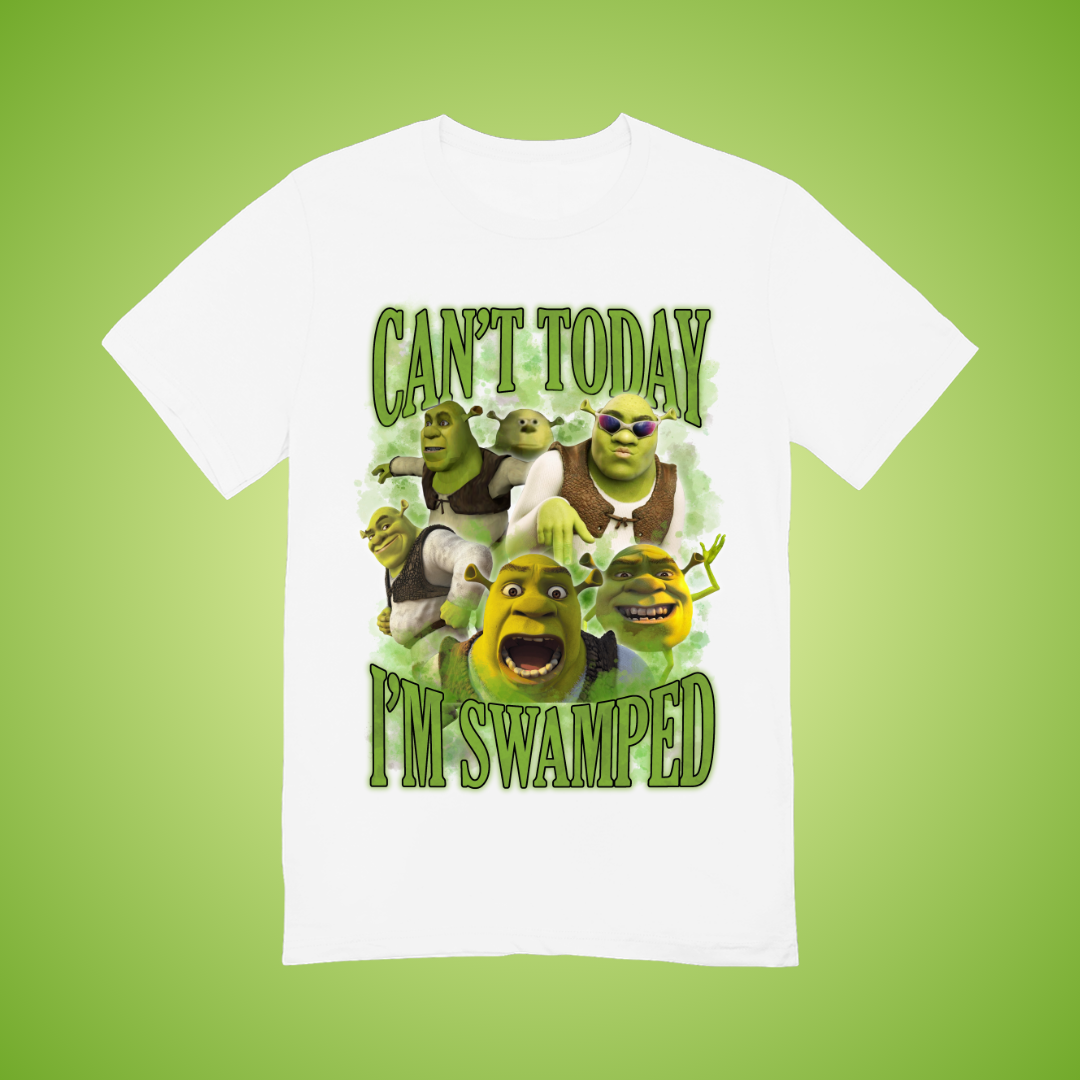 I'm Swamped 90's Montage Tee