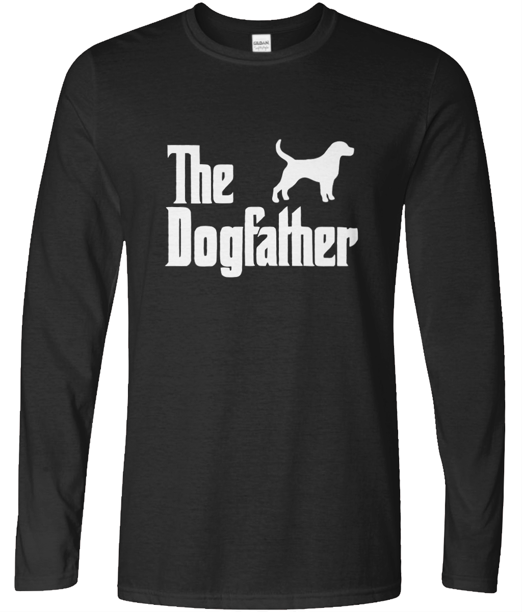 The Dogfather Long Sleeve Text Tee