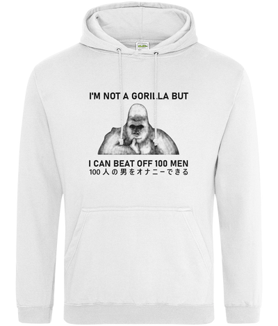 I Can Beat Off 100 Men Graphic Hoodie