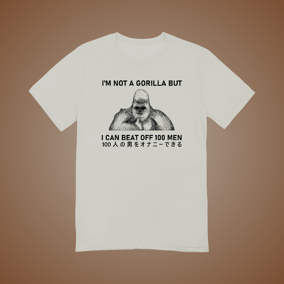 I Can Beat Off 100 Men Graphic Tee