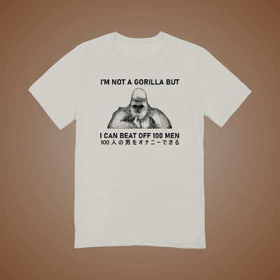 I Can Beat Off 100 Men Graphic Tee