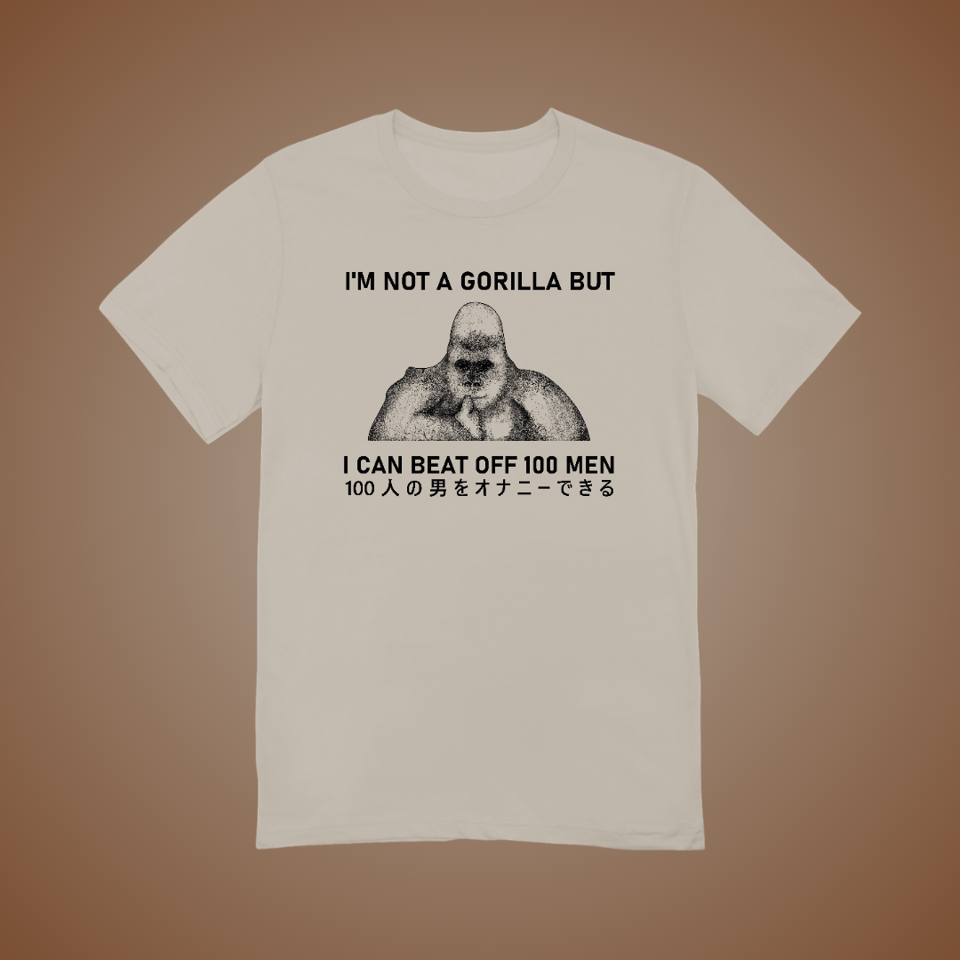 I Can Beat Off 100 Men Graphic Tee