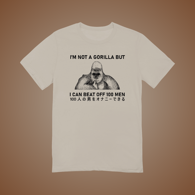 I Can Beat Off 100 Men Graphic Tee