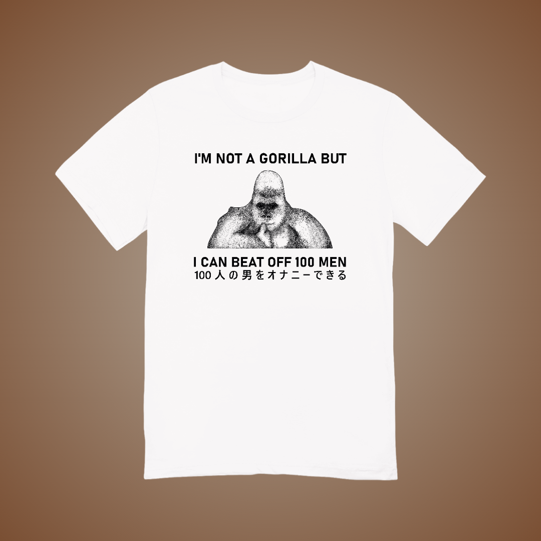 I Can Beat Off 100 Men Graphic Tee