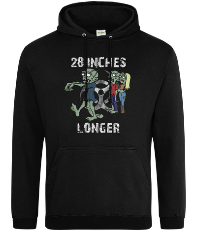 28 Inches Longer Graphic Hoodie